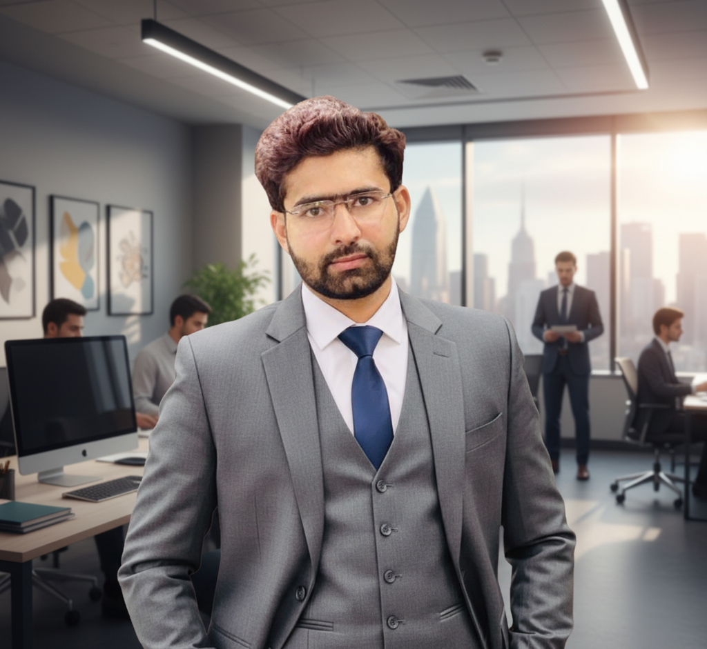 Muhammad Zeeshan, founder of SalesMeetAI, AI calling agent consultant